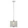 Luminaire suspendu tambour simple à 1 lumière Emilia