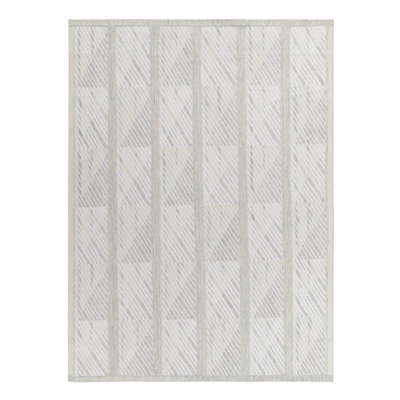 Scandinavian Wool Geometric Area Rug