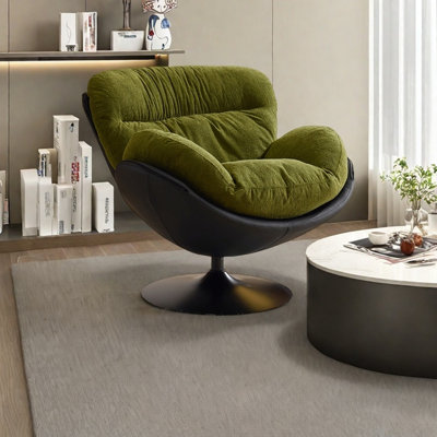 Swivel comfortable light luxury leisure chair