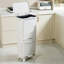 49 Litre Step-On/Hand Press Tresh Can