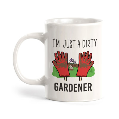 «I'm Just A Dirty Gardener» - tasse à café en plastique