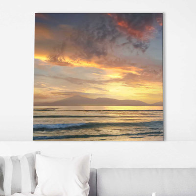 Share The Sunset I by Mike Calascibetta - Photograph