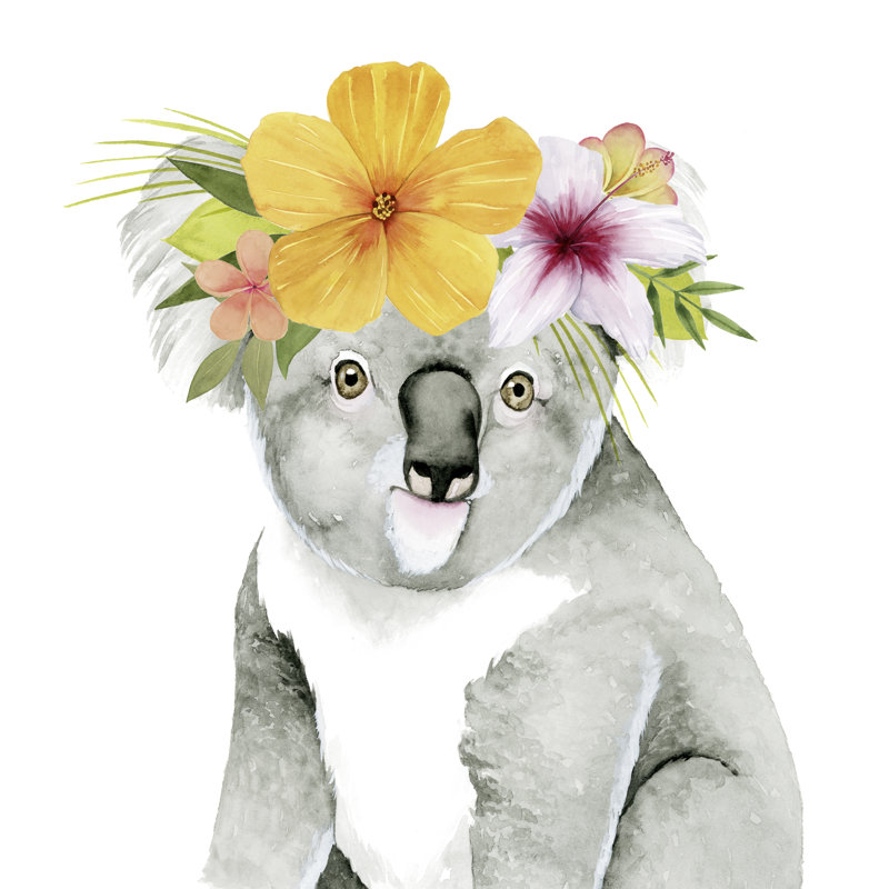 Tropical Halo VII by Grace Popp - Wrapped Canvas Print, 91cm H x 91cm W  
