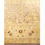Tapis jaune / brun en laine nouée à la main 9 pi 1 po x 11 pi 10 po New Age Rugen