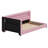 Stylish Platform Bed with Integrated Tech Features: USB Ports and LED Perimeter Lighting-555101631