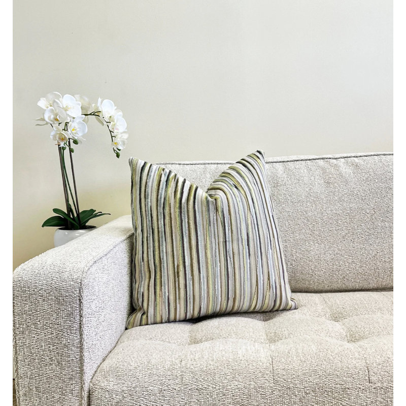 Housse de coussin en velours Alternative, H 20 po x l 20 po, Vert