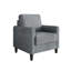 Ensemble de salon en velours 3 pièces Goliad-124654978-124654975