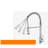 Single Handle Pull Down Sprayer Kitchen Sink Faucet