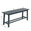 Banc utilitaire à lattes Mabel - Bleu minuit-1230709277