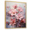 Rose et gris fleur de fuchsia Serenity Blooms 2 - Fuschia, art mural