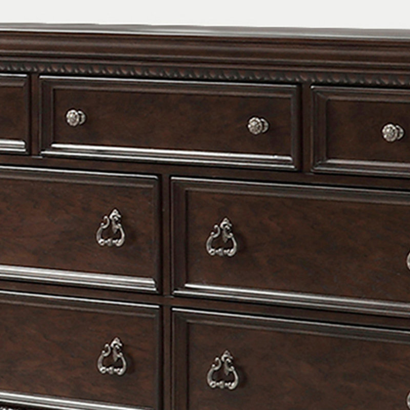 Commode 7 tiroirs en acajou