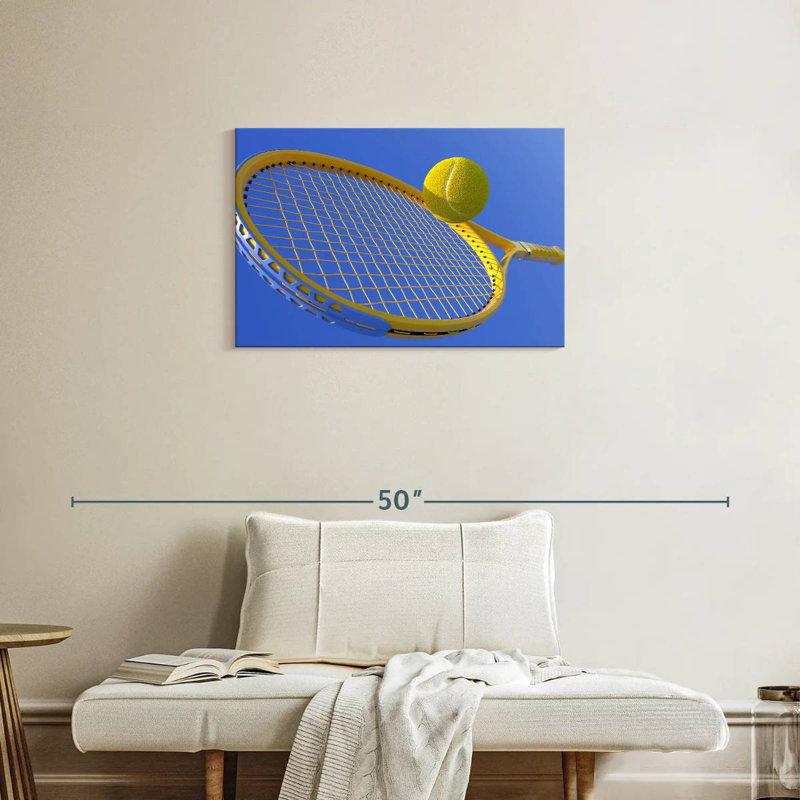 Coup de balle de tennis Sireci, H 20 po x l 30 po