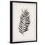 «Black Fern Leaf», reproduction encadrée-67995777