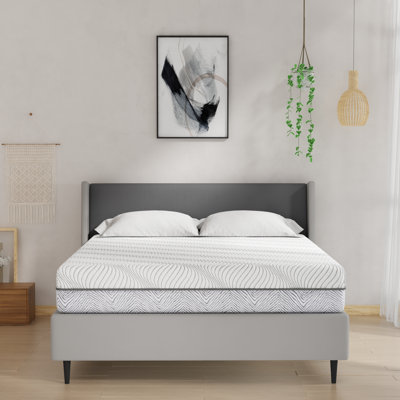 Gel Cooling Memory Foam Mattress Two Side Sleep 20cm Medium Firm