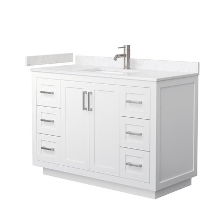 Miranda 48" Freestanding Single Bathroom Vanity with Cultured Marble Top