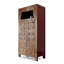 Armoire de rangement en bois massif 27,56 "