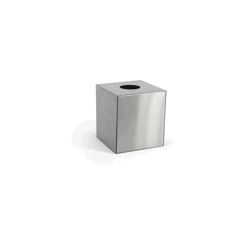 Housse pour boîte de papier inoxydable, argent