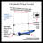 38'' H Panel Plastic Dog Agility