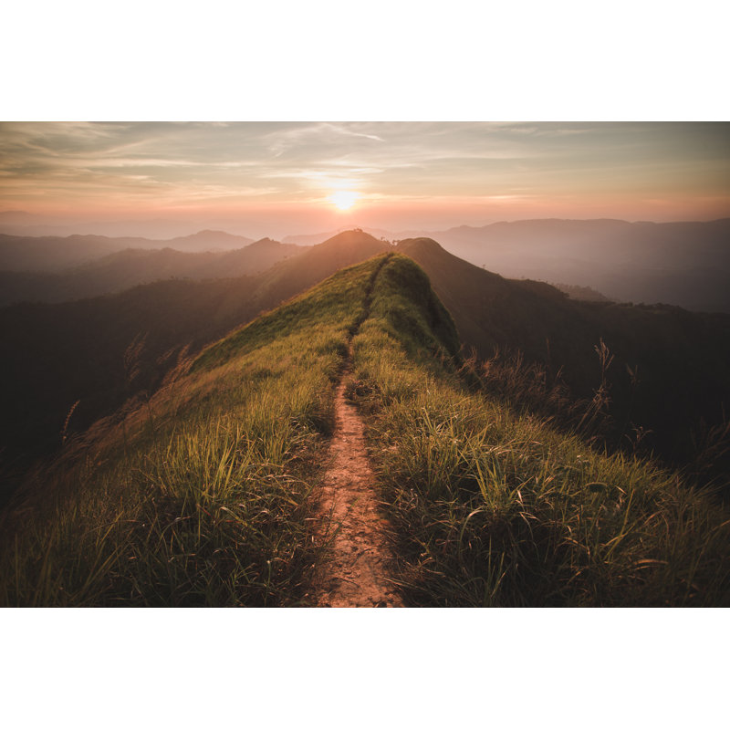 Mountain - Wrapped Canvas Print, 81cm H x 122cm W x 3.8cm D