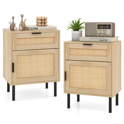 45 cm W Bedside Table