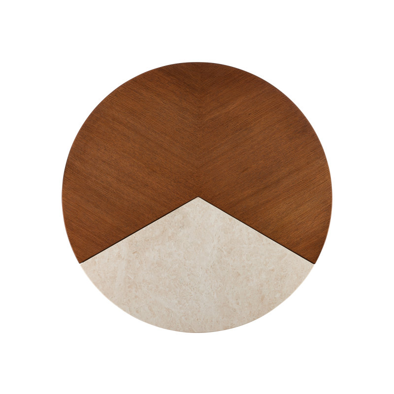 Dakota Cocktail Table, 15.5" H x 35.25" W x 35.25" L