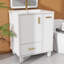 Meuble-lavabo de 24 po avec lavabo compact avec armoire de salle de bain, tablette de porte, tiroir profond et panier coulissant à 2 niveaux-1656057899
