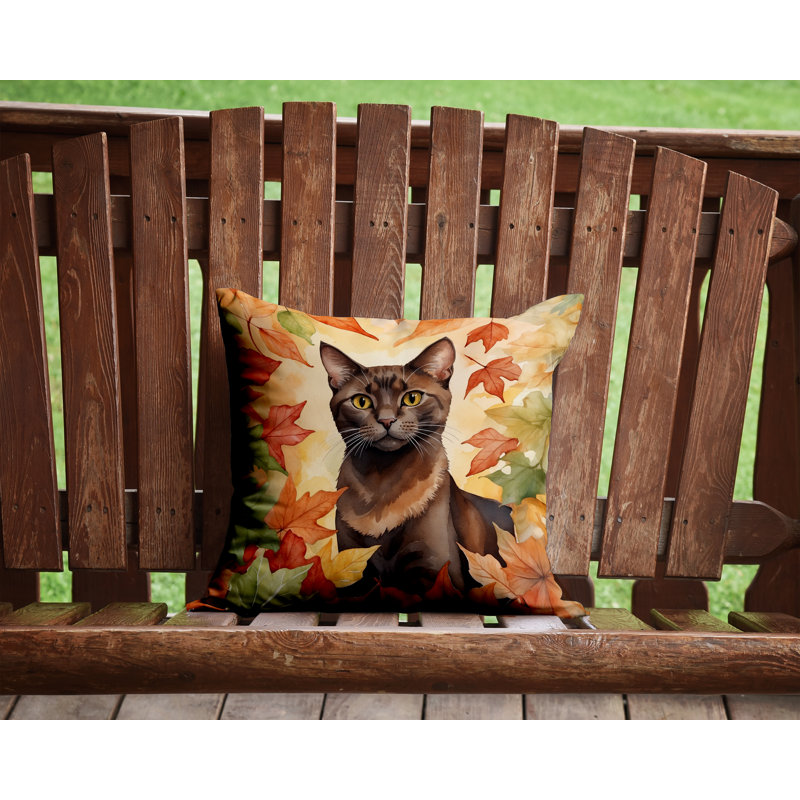 Coussin Havana Brown, Carré 14 po