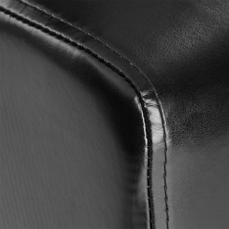 Upholstered Dining Chair, Black