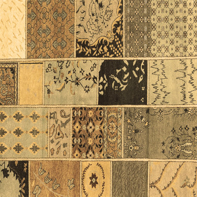 Washable Patchwork Indoor Rug