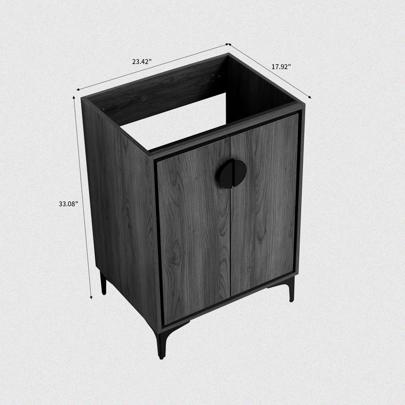 Base de meuble-lavabo simple 17,92 po seulement
