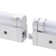 Linkable LED Under Cabinet Light Bar Dimmable Adjustable Beam Connect with Plug-in