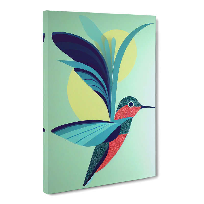 Kentshire Hummingbird Vol.4 - Wrapped Canvas, 76cm H x 50cm W x 3cm D