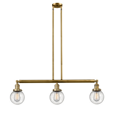 Lorri 3 - Light Kitchen Island Pendant