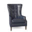 Gallin Leather Tufted Wingback Chair-1889498988-1889498952