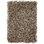 Cyrah Handmade Shag Abstract Black/Brown/Cream Area Rug