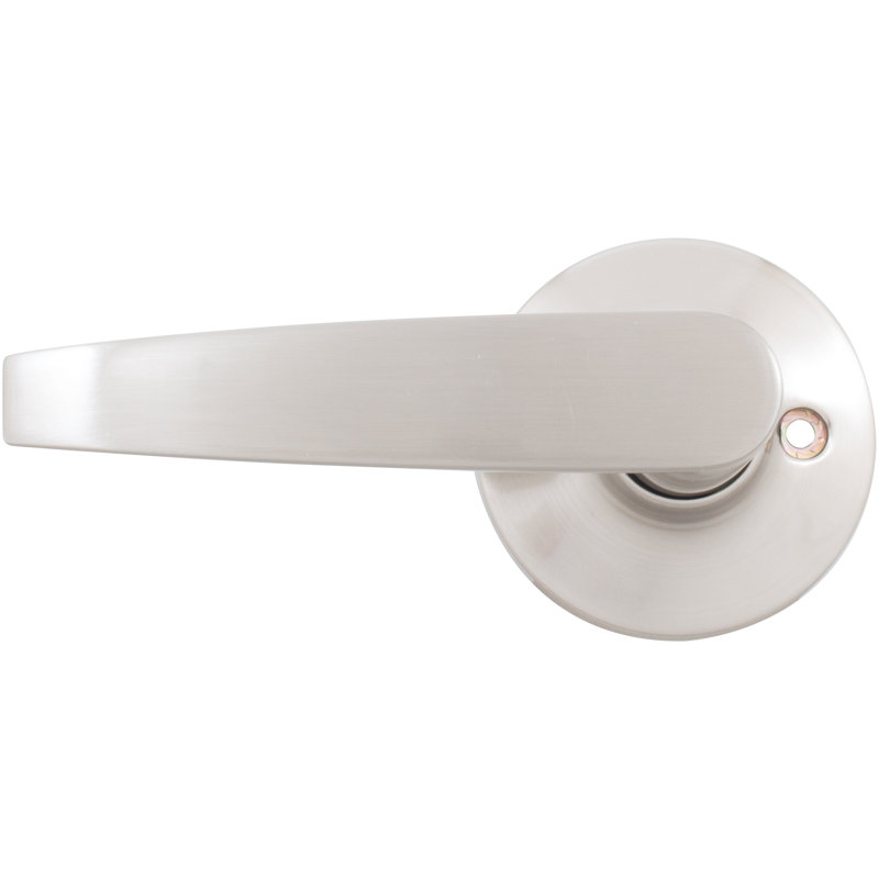 Tucson Single Dummy Door Lever, Satin Nickel