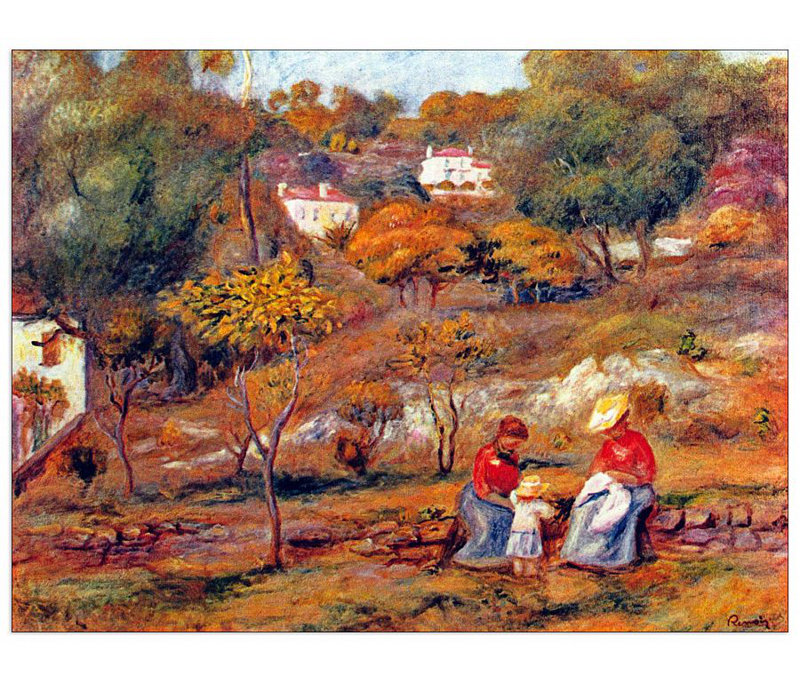 Pierre-Auguste Renoir - Wrapped Canvas Painting, 60cm H x 80cm W x 1.8cm D