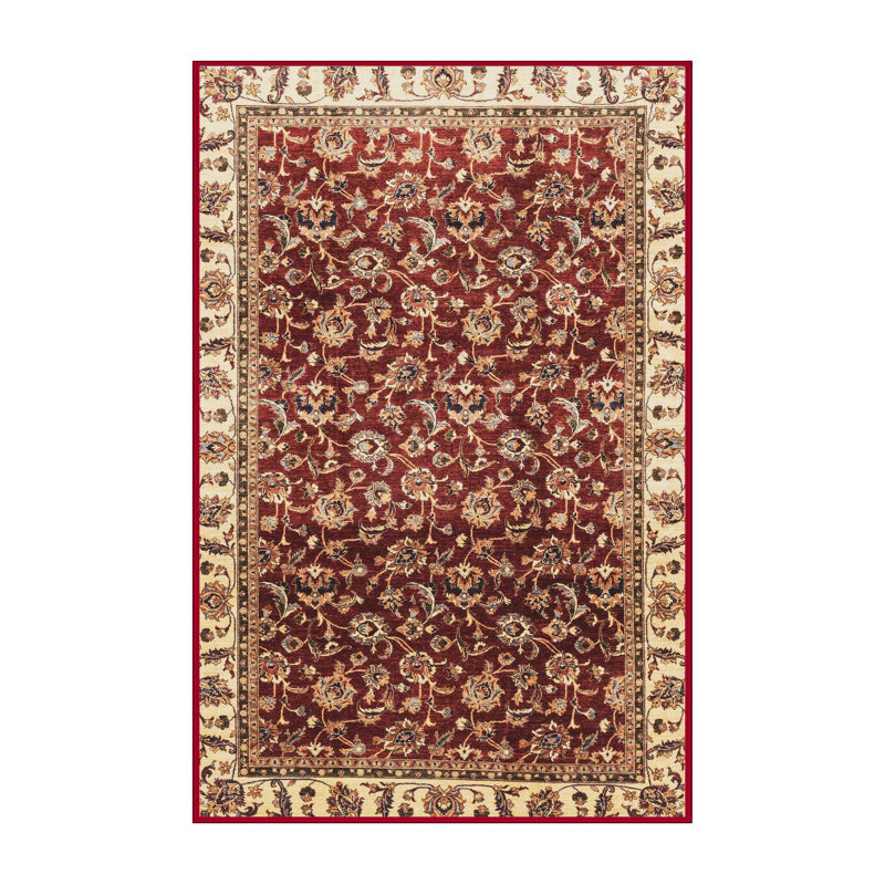 Tapis décoratif multicolore à motif abstrait, Rectangle 8 pi x 12 pi