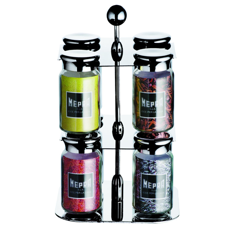 Coccola Stainless Steel Aromatic Condiments Set with 2 Layers