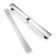 BOANN 304 Stainless Steel Rectangular Linear Shower Floor Drain (32 in)