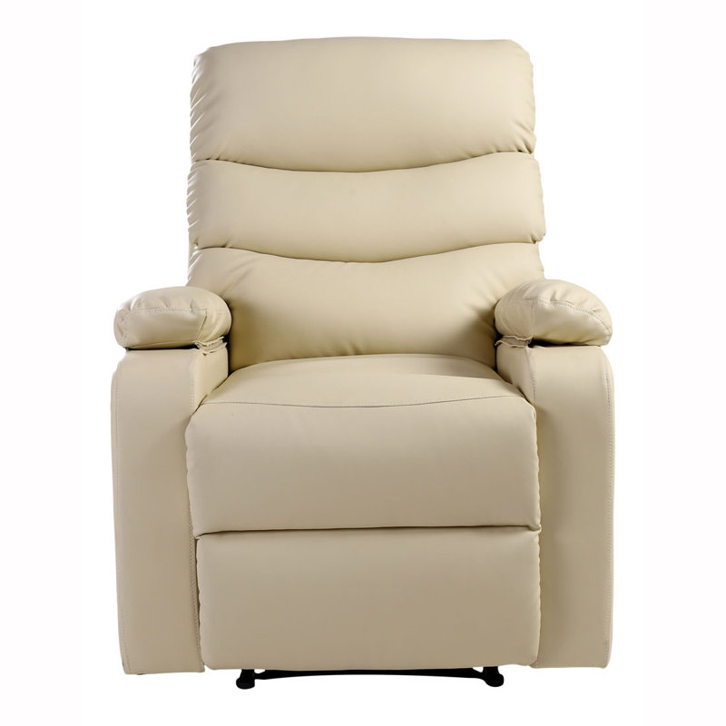 75cm Wide Standard Recliner, Cream