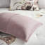 Édredon Blush King - 8 pièces en coton avec imprimé floral à grande échelle et coussins lavables Shabby Chic Euro Shams Soft-129371976