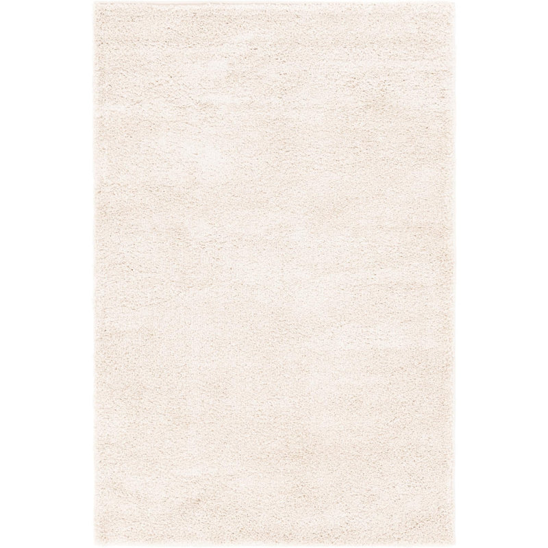 Tapis à poils longs avoine, Rectangle 4 pi x 6 pi