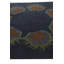 Tapis carré bleu marine Orlando