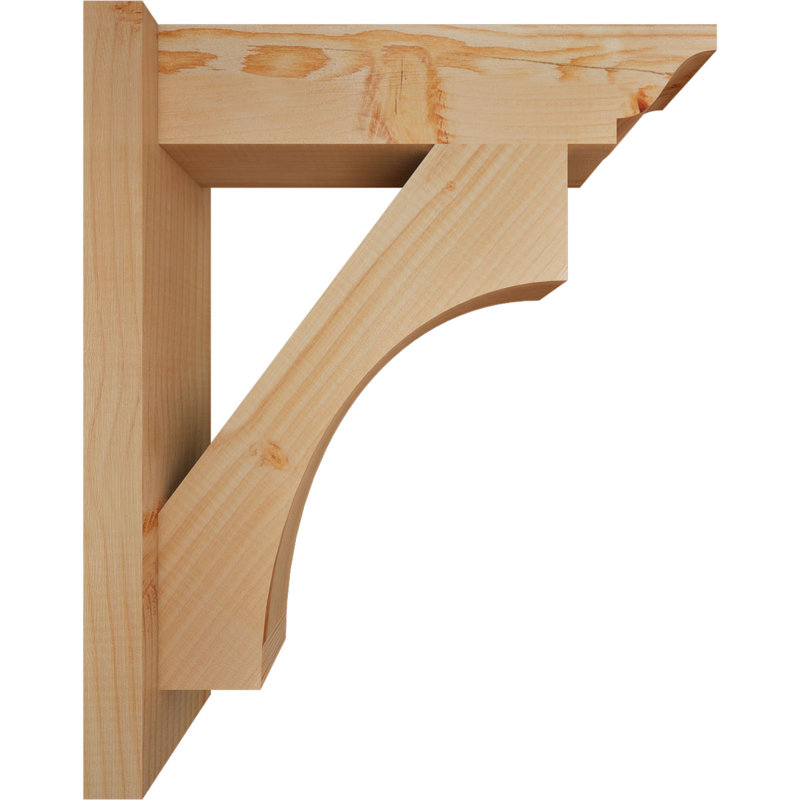 Persienne en bois Westlake, Sapin Douglas de 5 1/2 po (lisse), P 18 po x H 22 po