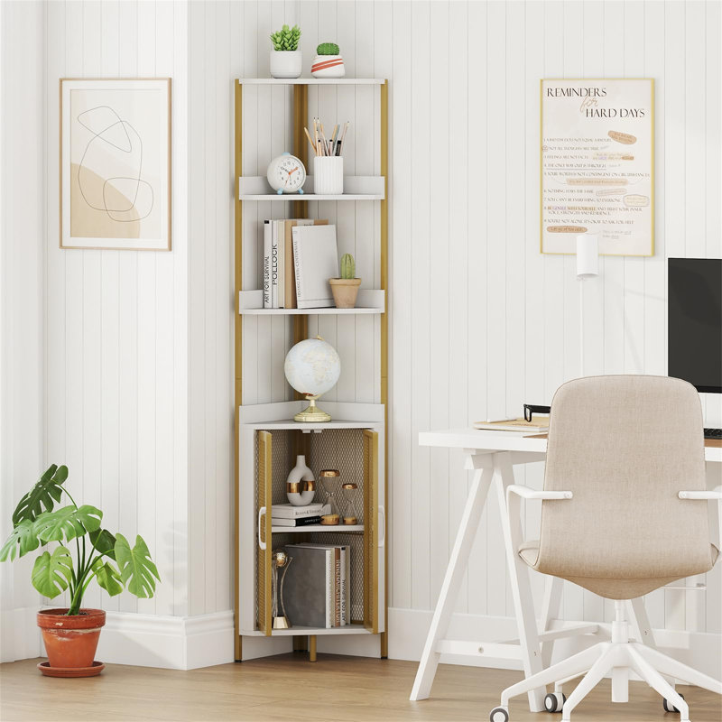 170cm H x 32cm W Metal Standard Bookcase