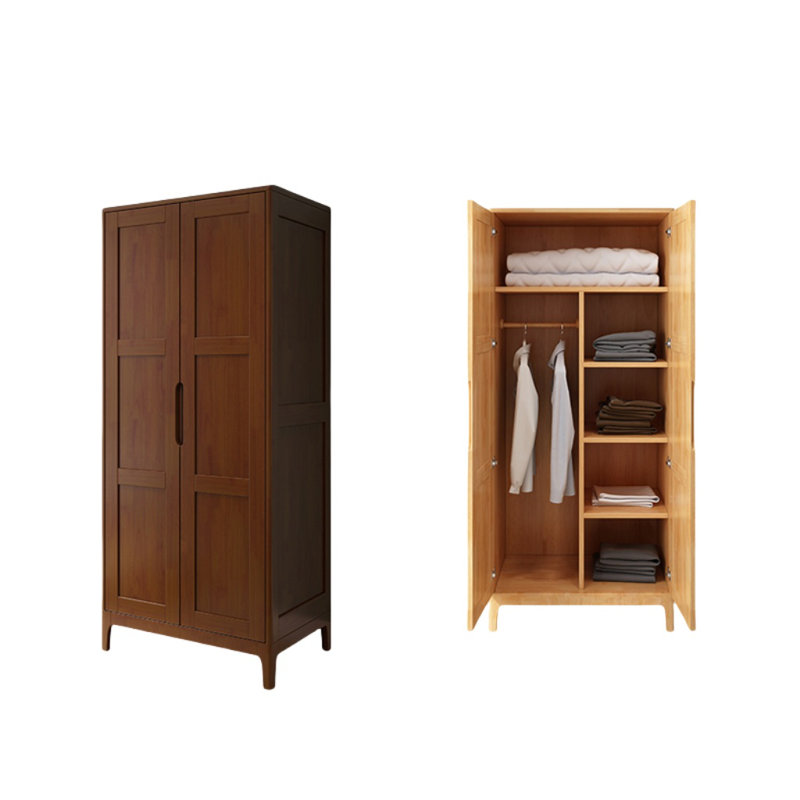 Garde-robe rétro pratique et classique, Noyer