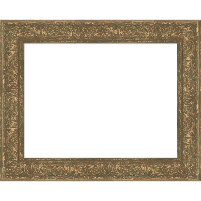 Tableau magnétique effaçable à sec encadré or Luxe Bronze, H 25 po x l 31 po
