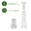 Wilmore Metal Obelisk Plant Support-369352777-369352779