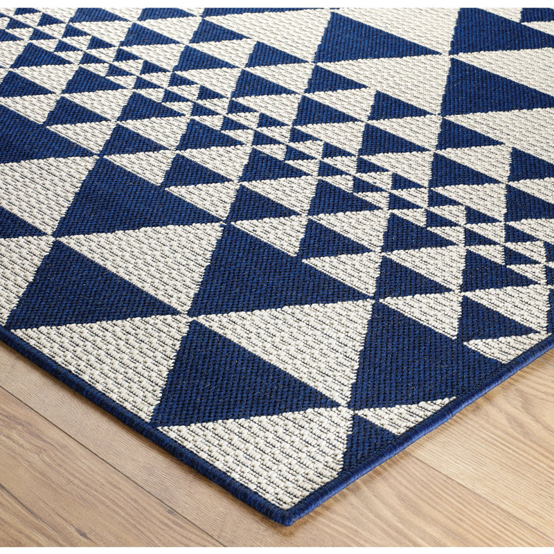 Laddonia Geometric Area Rug, Rectangle 60 x 110cm